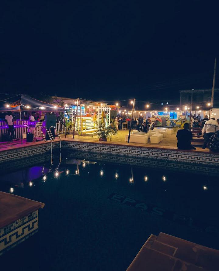 Nights at the pool